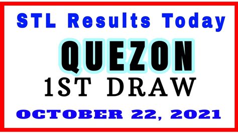 stl quezon city result today|PCSO Lotto Results Today.